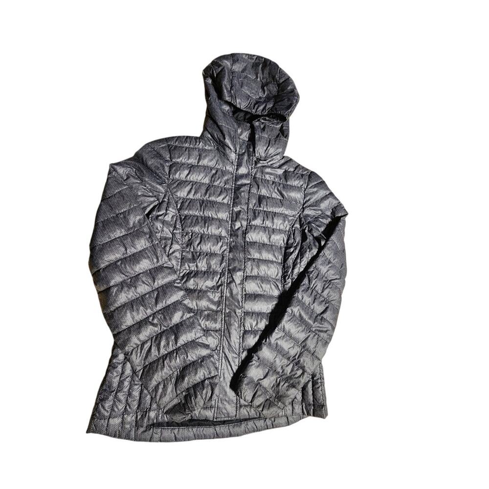 32 Degrees Heat Down Packable Hooded Long Sleeve Quilted Jacket Women XS